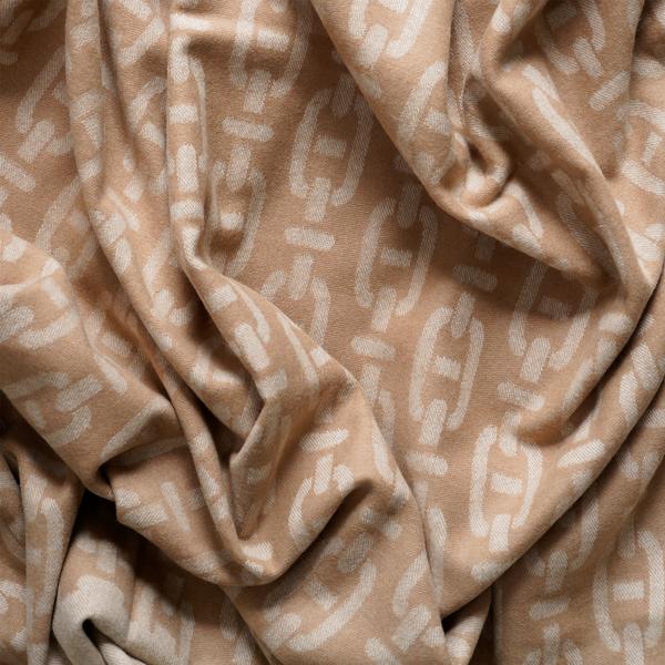 Andrew Martin Burlington Tan Throw