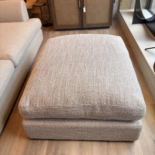 Textured Weave Christy Ottoman