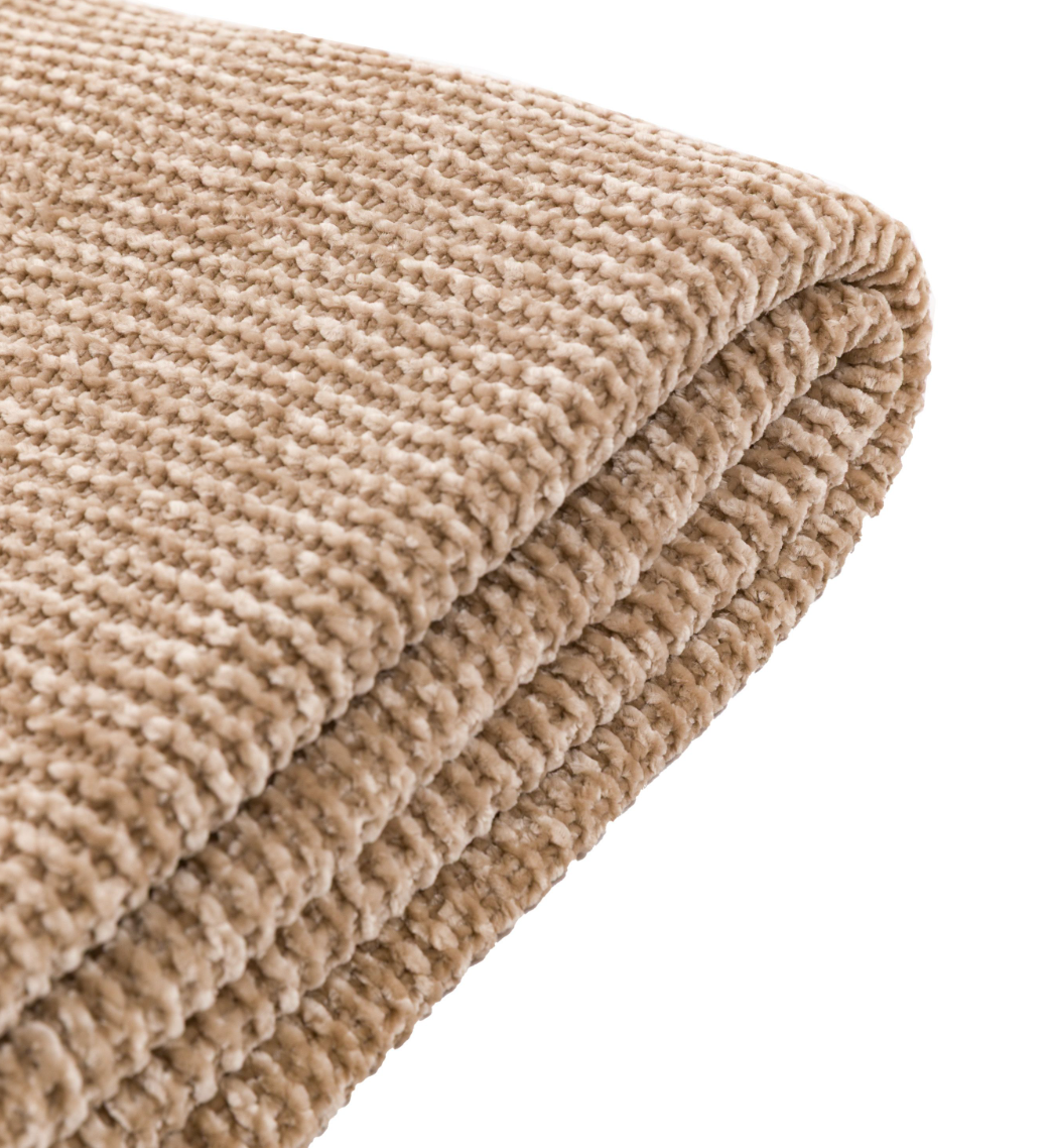 Chunky Chenille Throw