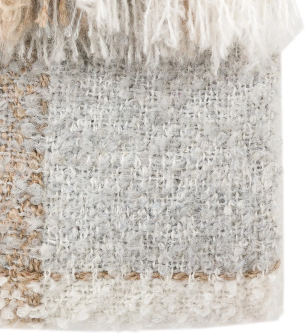 Autumn Check Boucle Throw