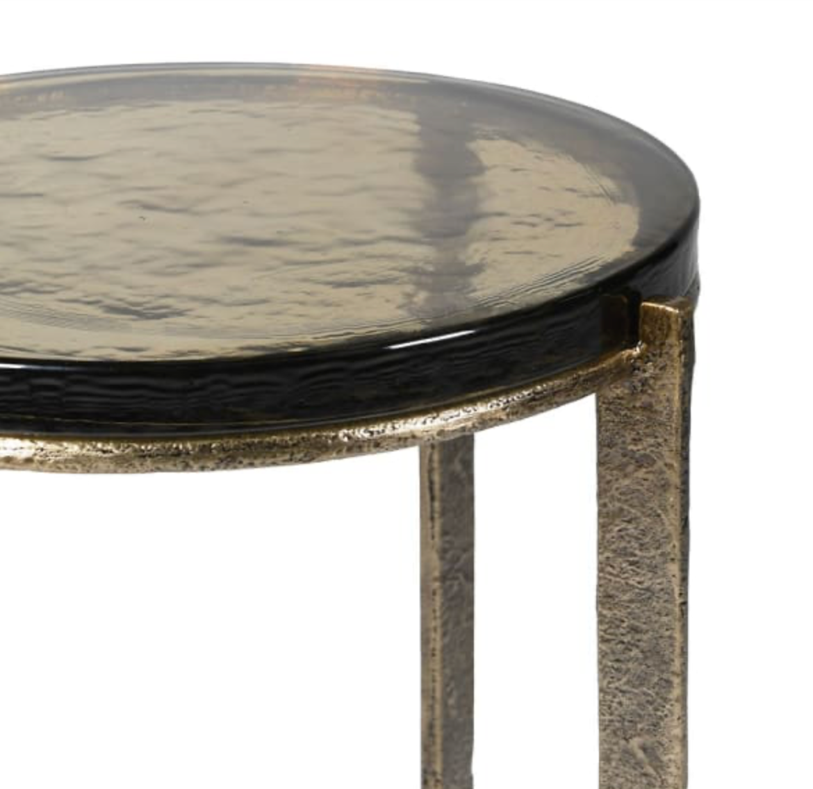 Golden Cross Side Table