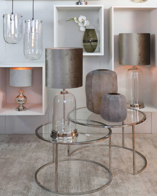 Pacengo Vase 33x42 cm Glass Light Brown Vase