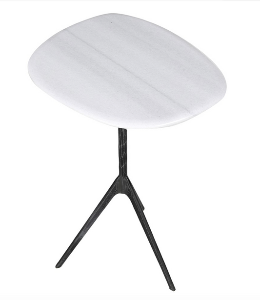 Marble Forged End Table