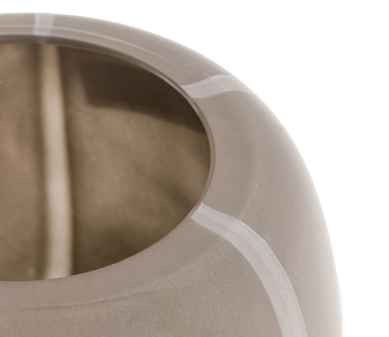 Claro Stripe Glass Vase - Small