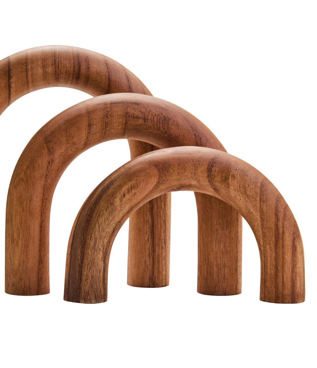 Kato Natural Wood Arch Sculpture