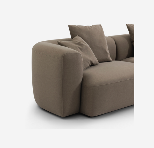 Wicklow Sofa - Truffle Velvet