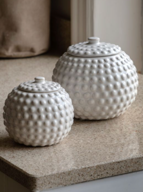 Alba Beaded Trinket Jar Large