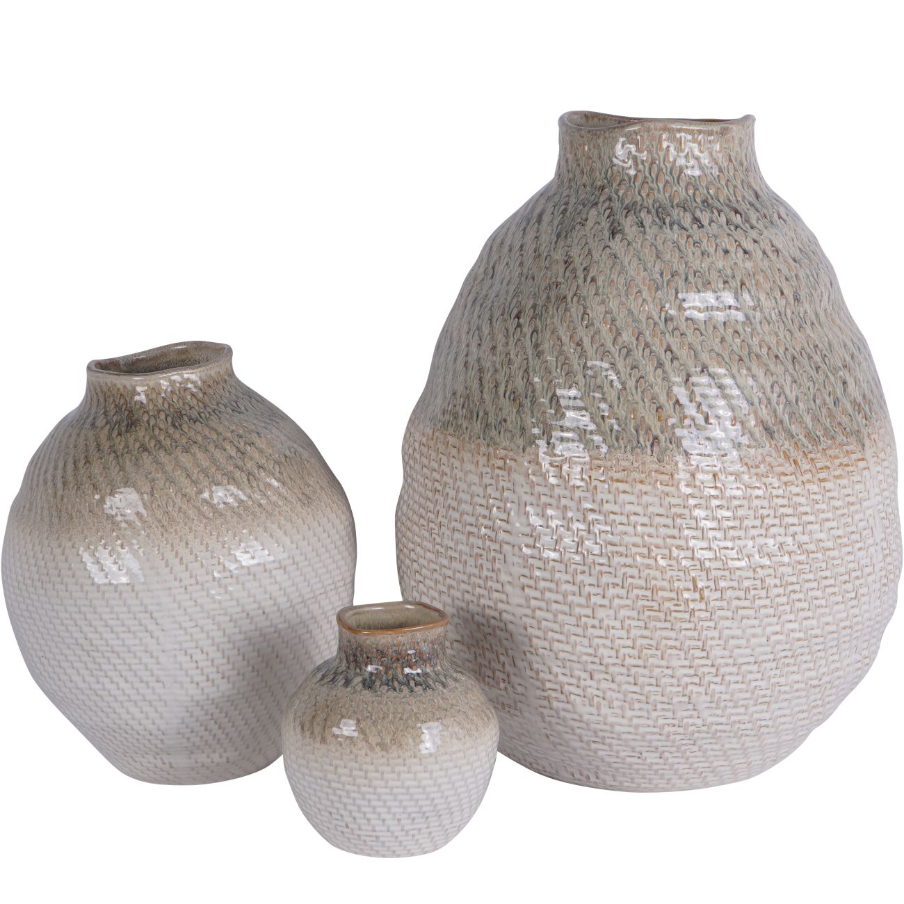 Ceramic Woven Vase Large