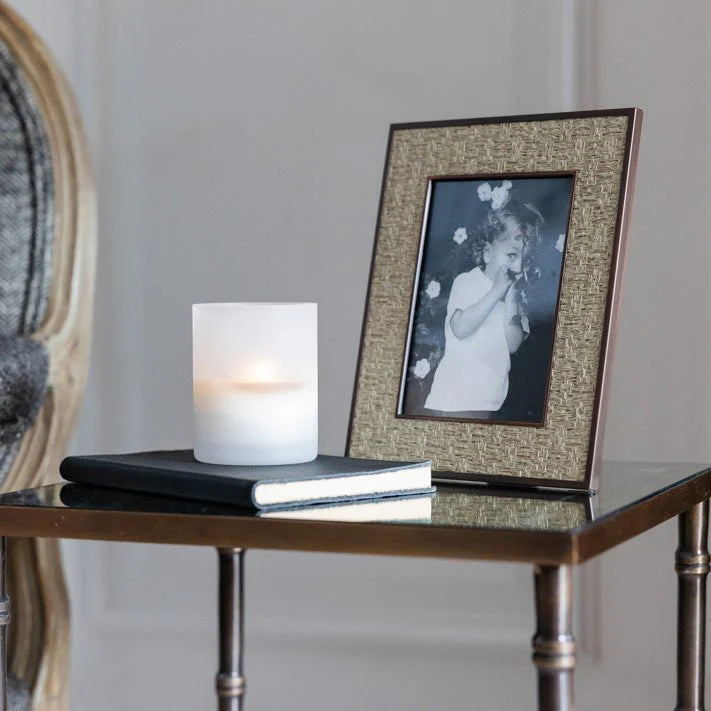 Sophie Paterson Rattan Frame 8x10" - Moss Green