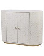 Aspen Bone Inlay Two Door Cabinet