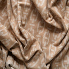 Andrew Martin Burlington Tan Throw