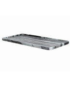 Kiara Plate Black and White Marble Plate