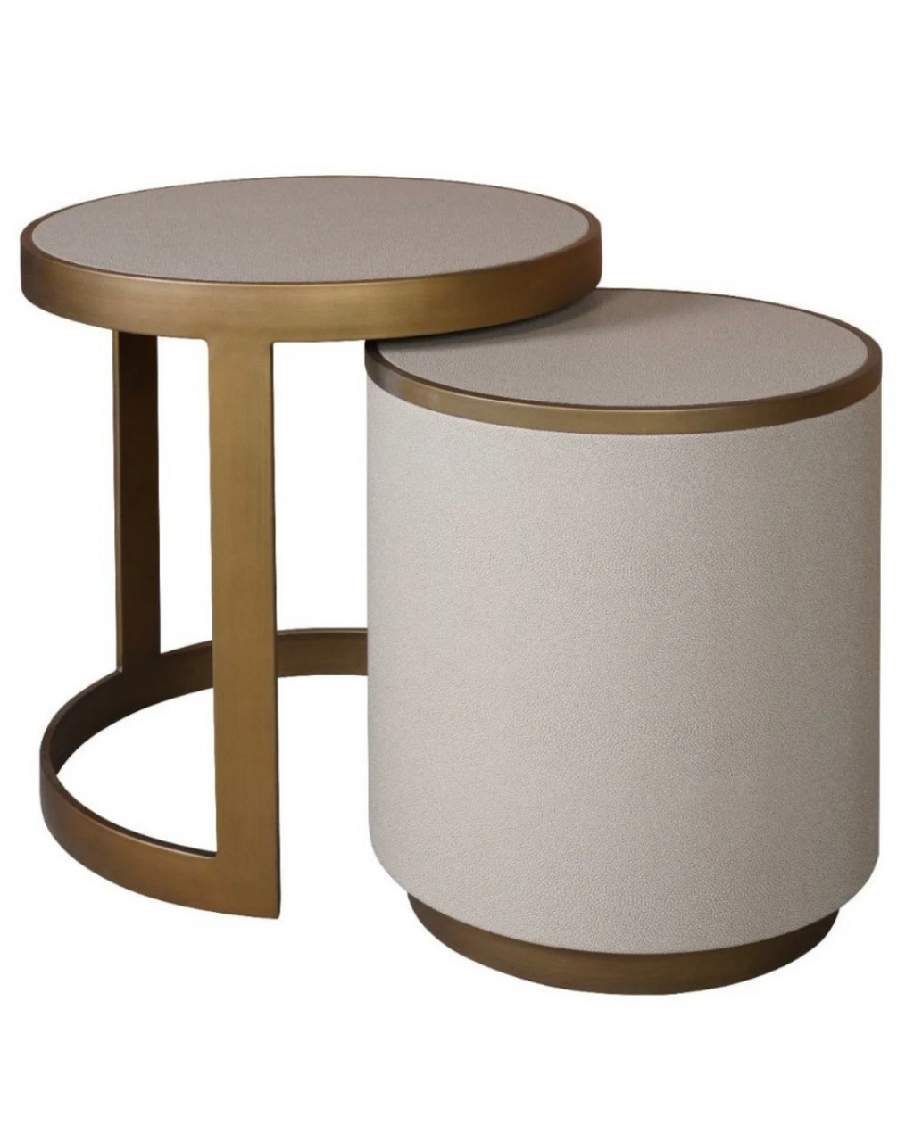 Keiichi Hazelmere Shagreen Nest of Tables