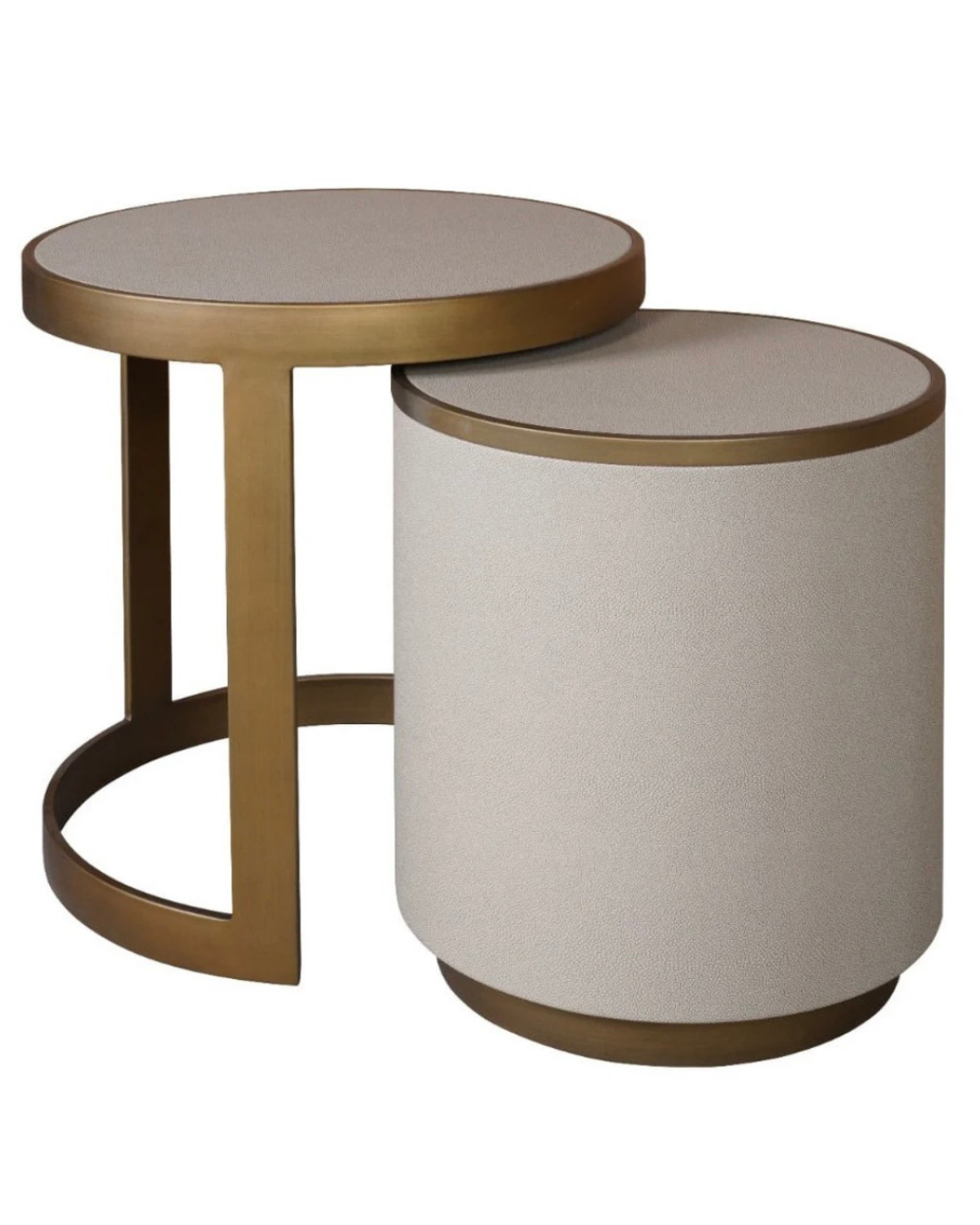 Keiichi Hazelmere Shagreen Nest of Tables
