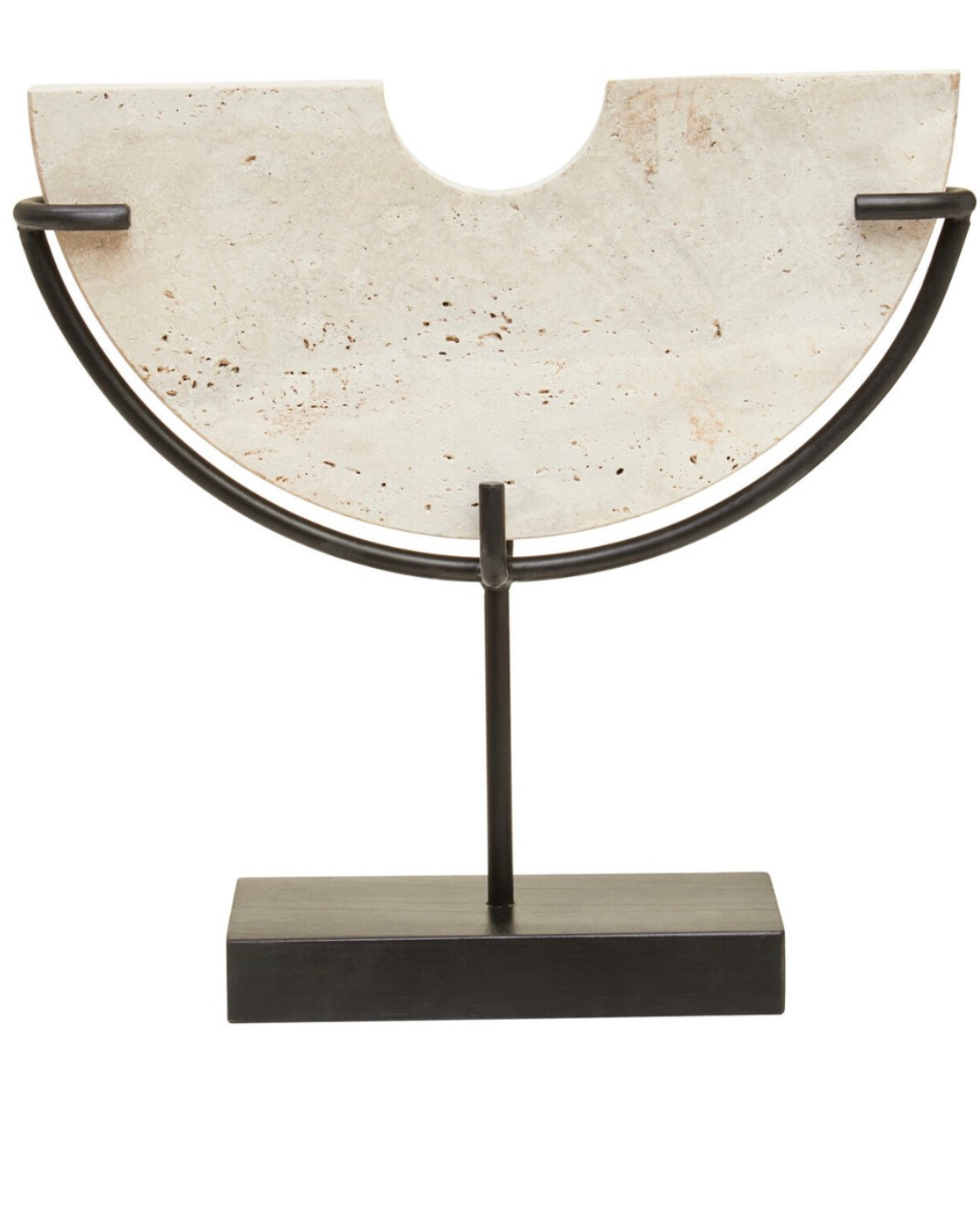 Tibor Travertine Small Sculpture