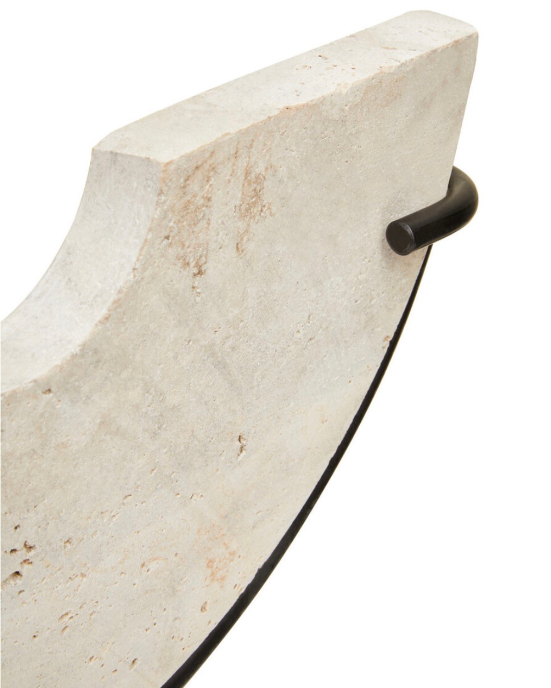 Tibor Travertine Small Sculpture