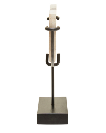 Tibor Travertine Small Sculpture