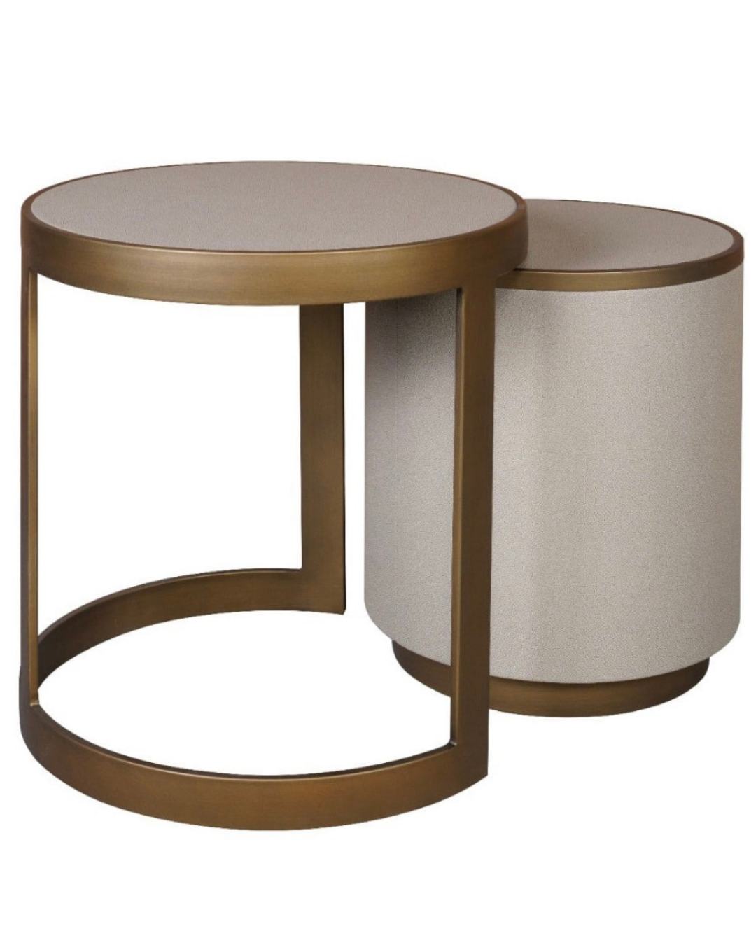 Keiichi Hazelmere Shagreen Nest of Tables