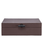 Richmond Interiors Storage Box Billie Dark Brown Large