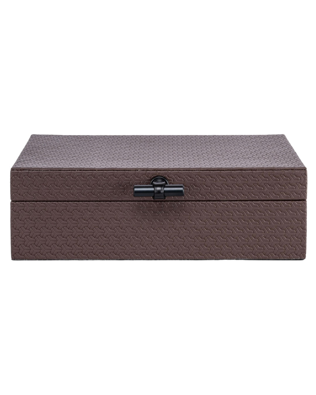 Richmond Interiors Storage Box Billie Dark Brown Large