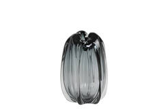 Murela 21x30cm Grey Glass Vase