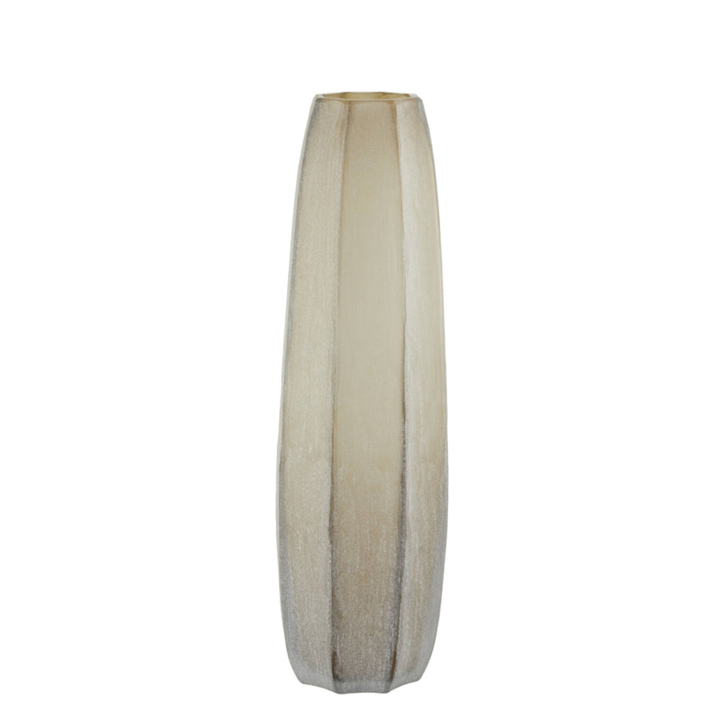 Bradley 17x60cm Light Brown Vase