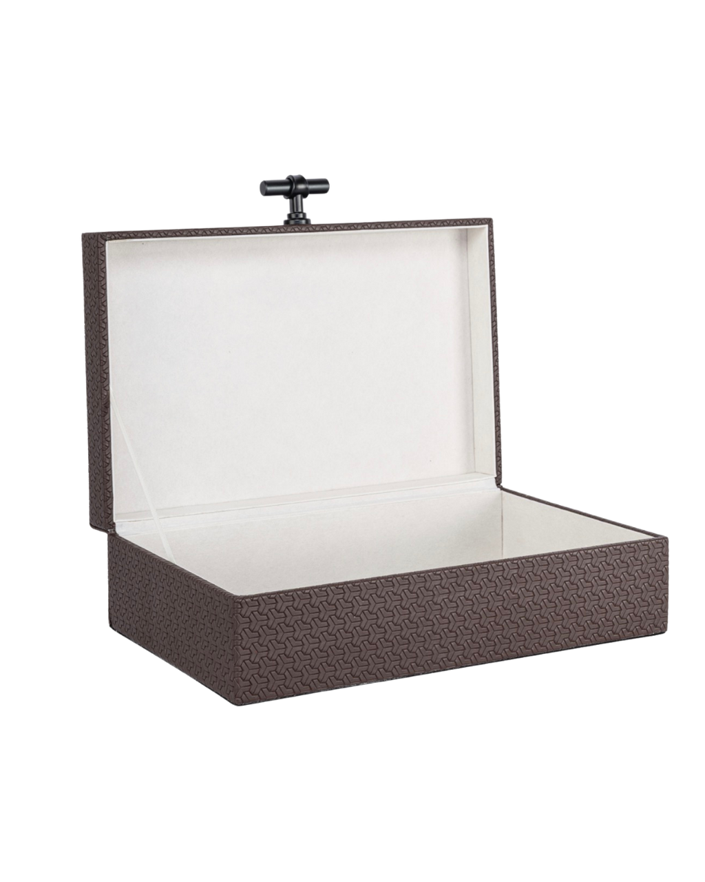 Richmond Interiors Storage Box Billie Dark Brown Large