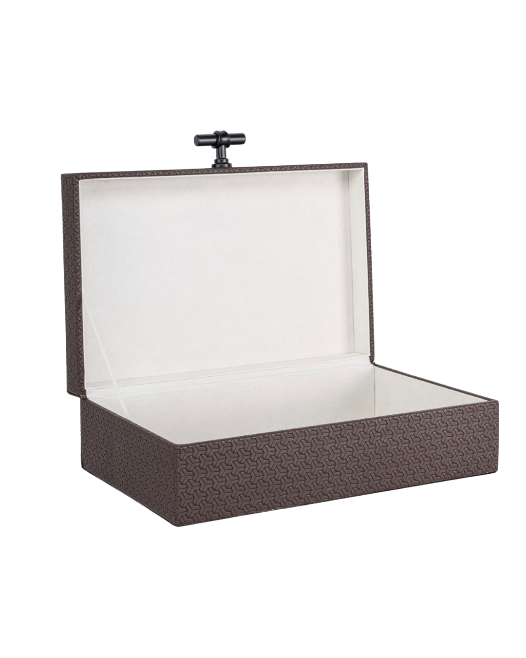 Richmond Interiors Storage Box Billie Dark Brown Large