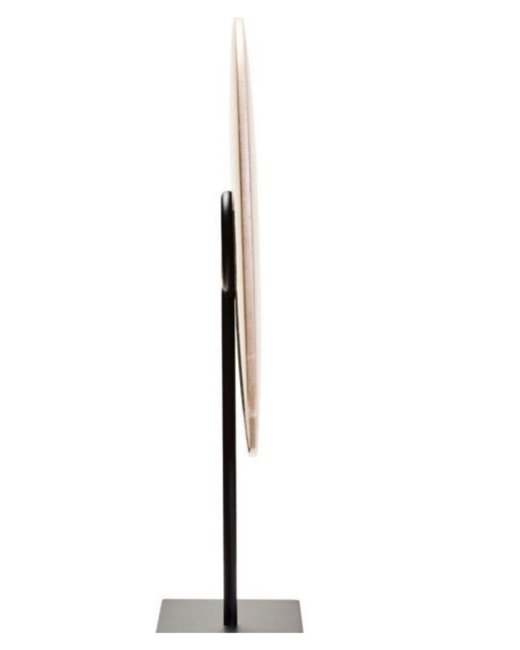 Zoro Medium Cream Marble Disc Sculpture