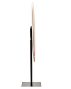 Zoro Medium Cream Marble Disc Sculpture
