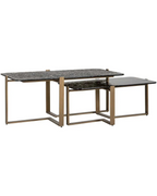 Richmond Interiors Sterling Brown Coffee Table Set