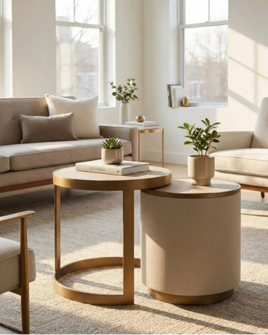 Keiichi Hazelmere Shagreen Nest of Tables