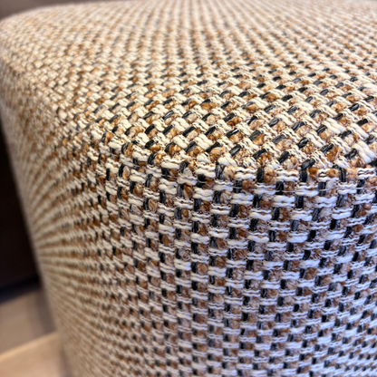 Cube Footstool - Chunky Weave