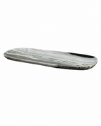 Kiara Black and White Oval Plate