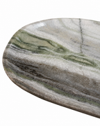 Kiara Black and White Oval Plate
