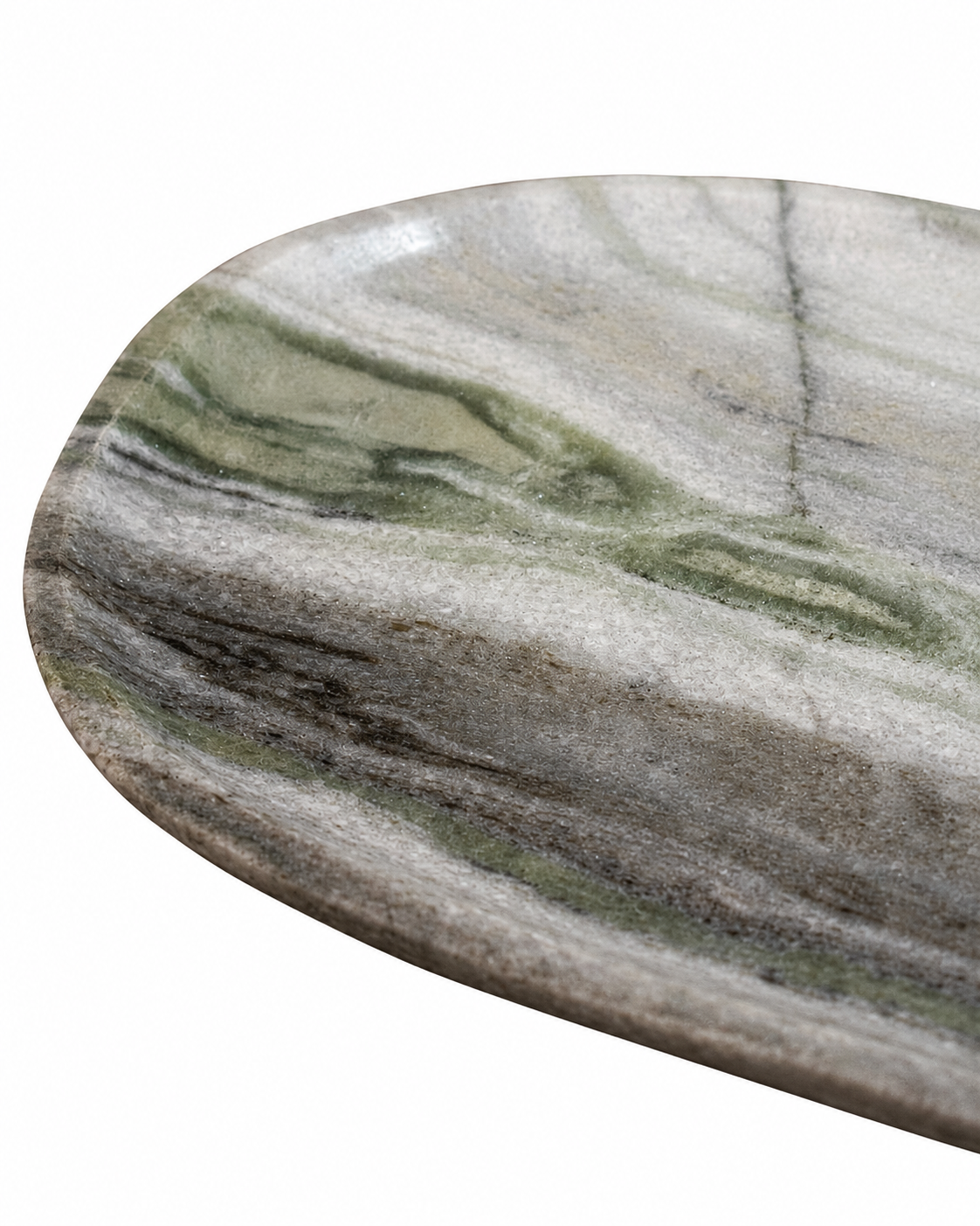 Kiara Black and White Oval Plate