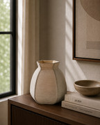 Veliko Dark Brown Glass Vase - Small
