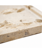 Kiara Plate Beige Marble