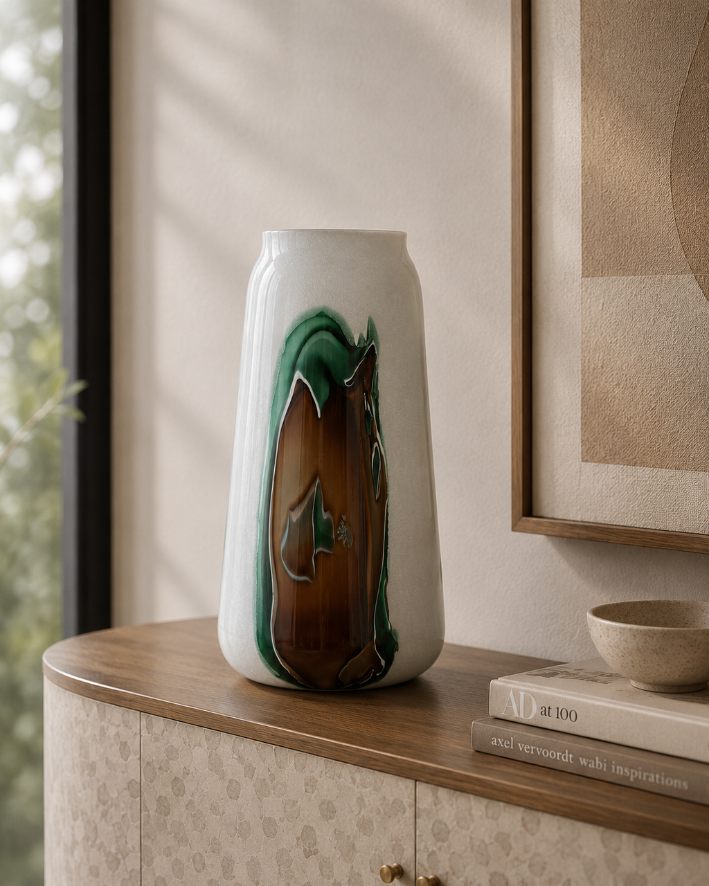 Haken Tall Glass Vase