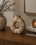 Santino Chocolate Marble Vase