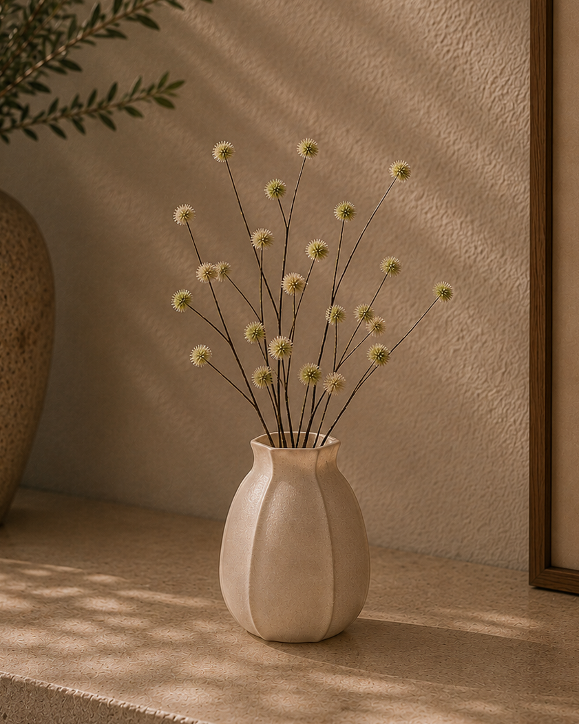 Faux Allium Ball Stem