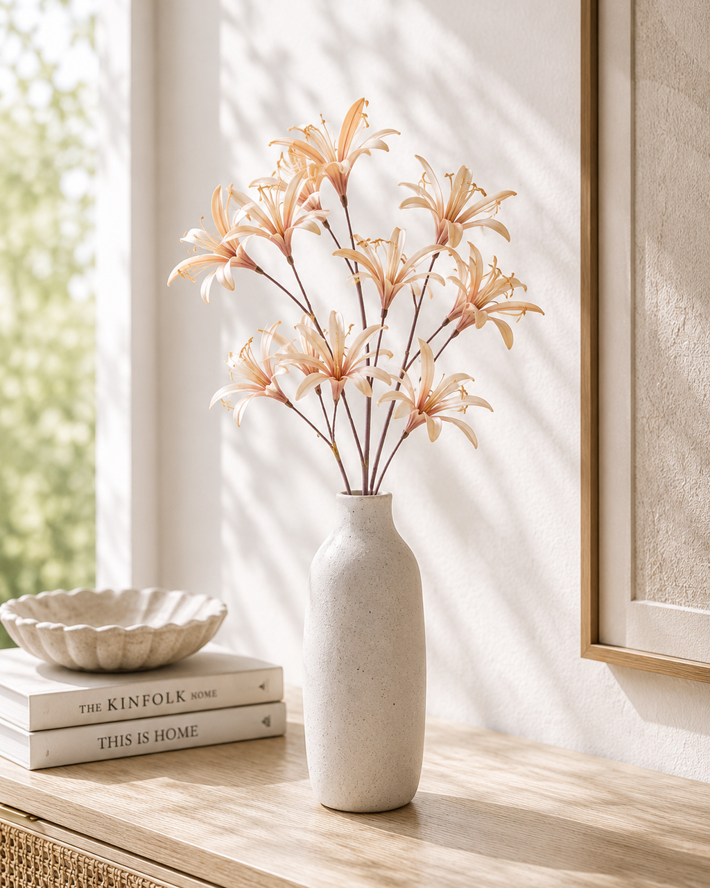 Faux Lycoris Stem