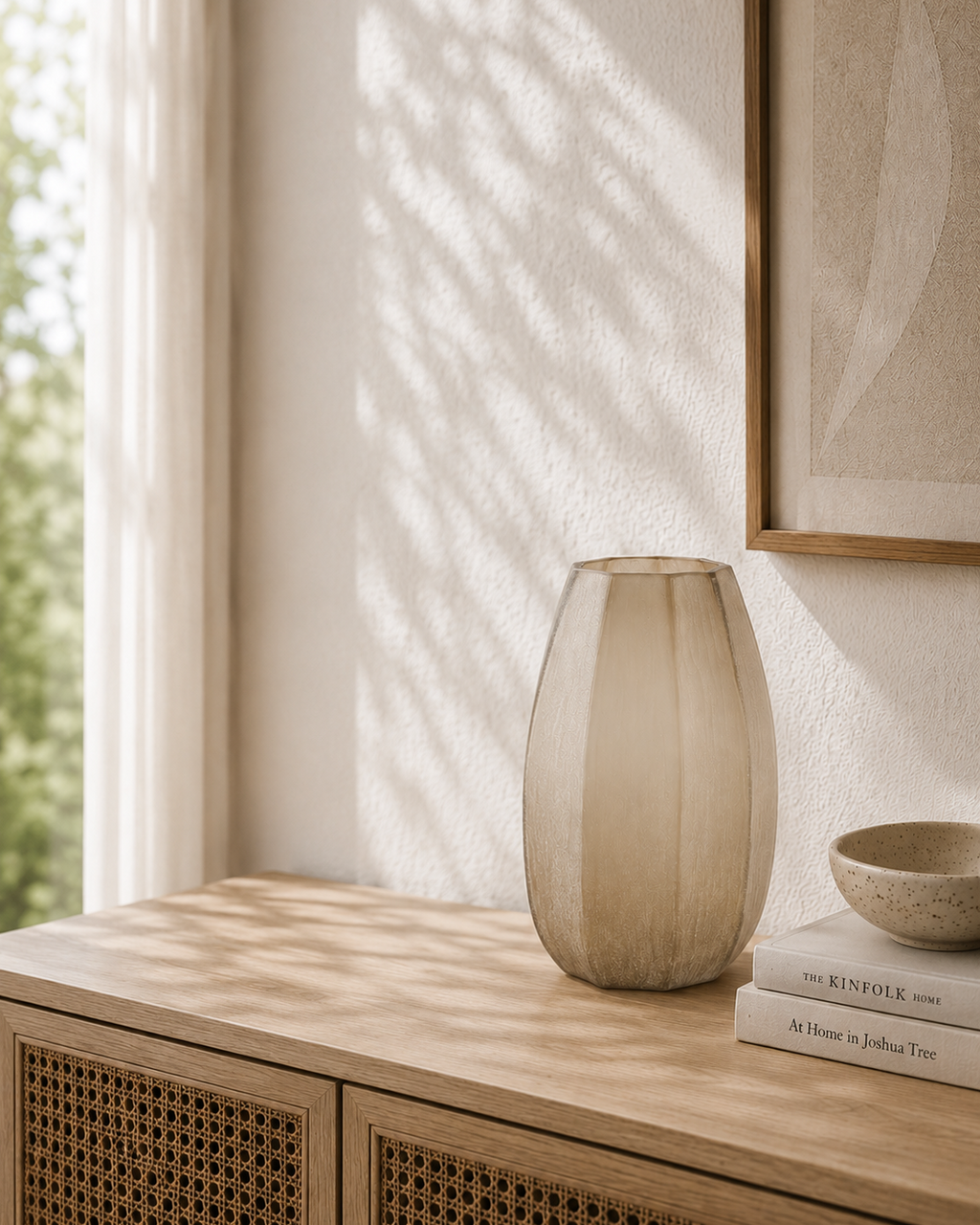 Bradley Light Brown Vase
