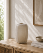 Pacengo Glass Light Brown Vase - Large