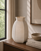 Veliko Dark Brown Glass Vase - Medium