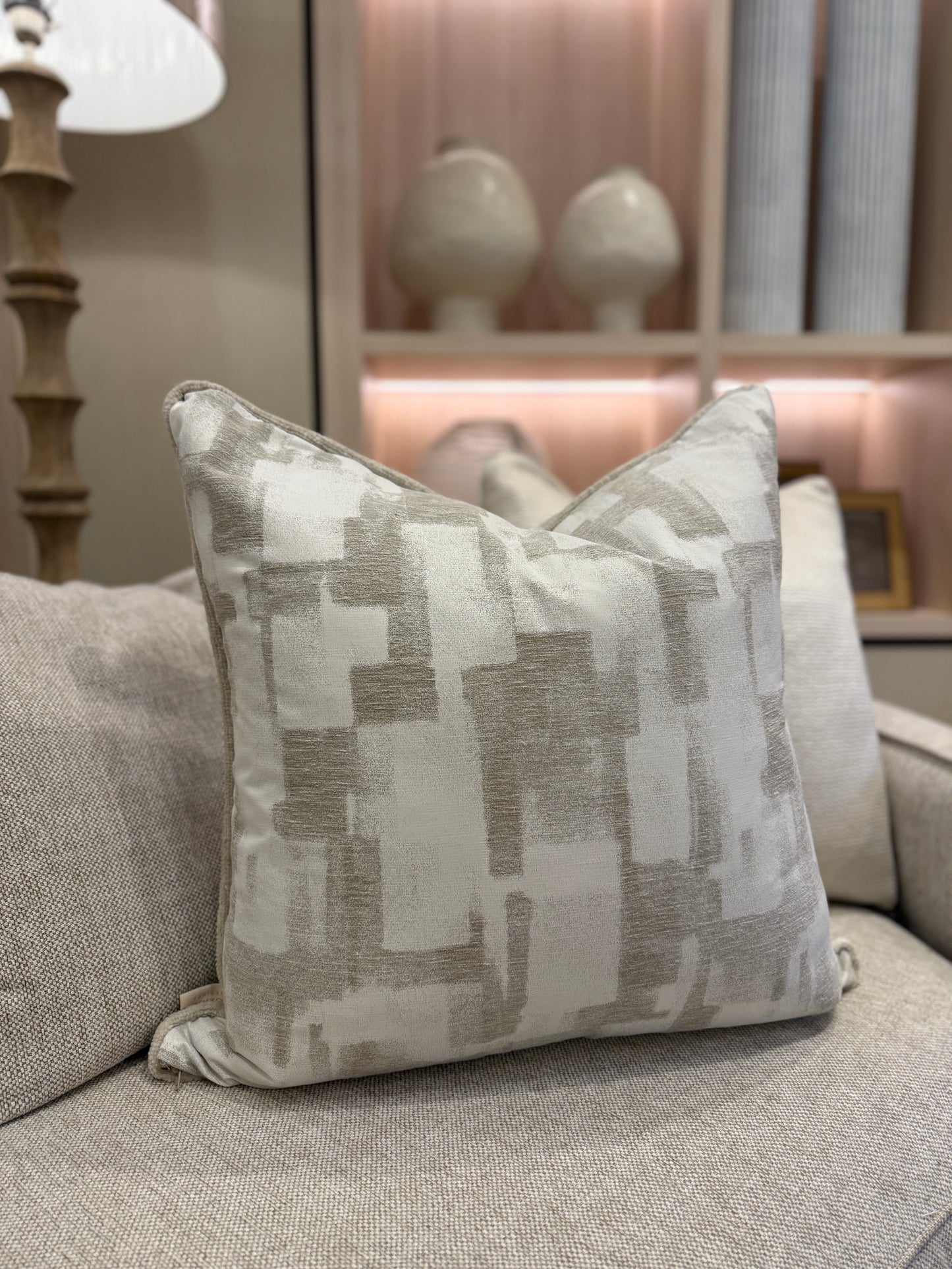 22" Jenga Mercury Cushion