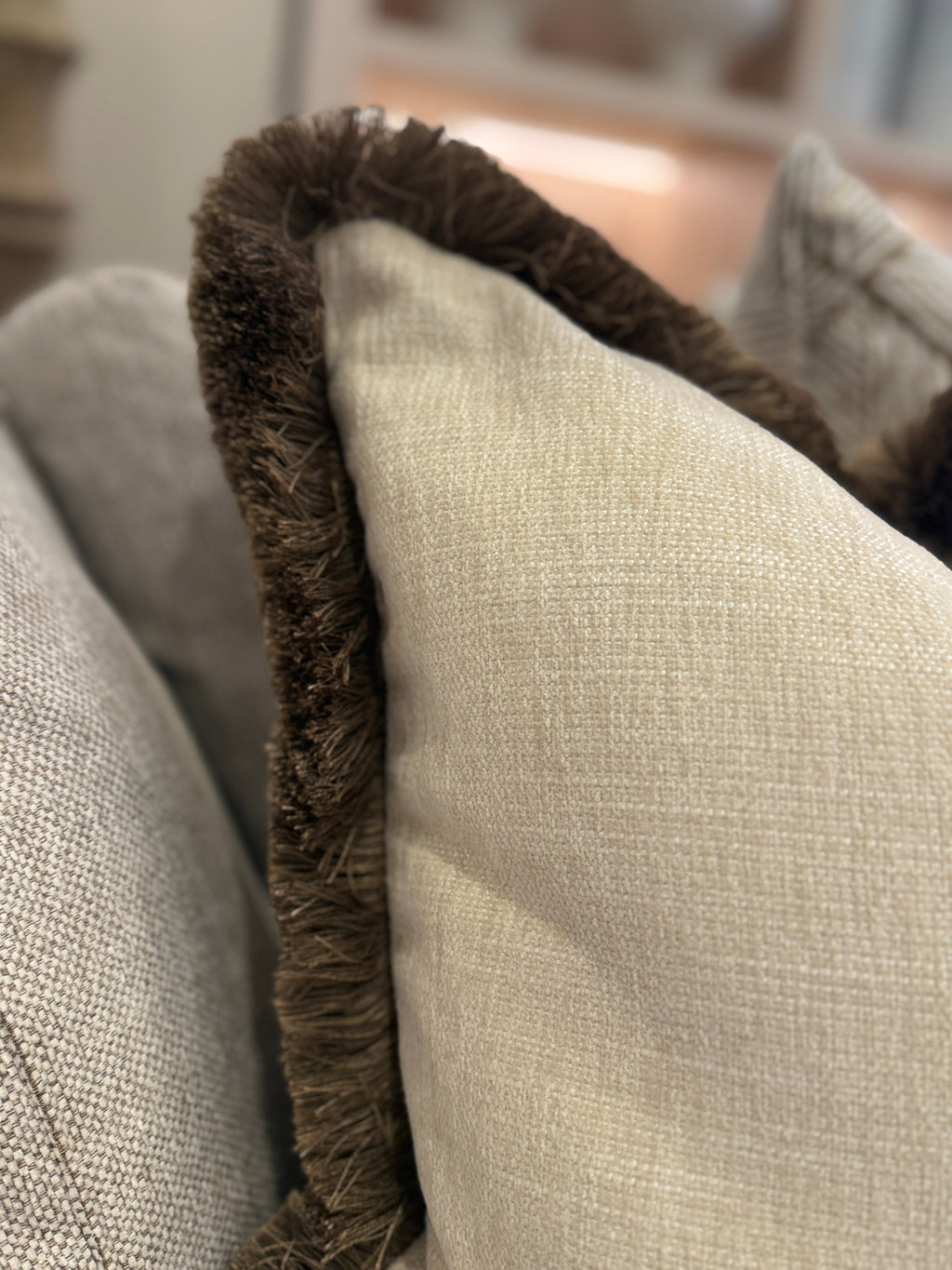 Fringe Cushion 55cm
