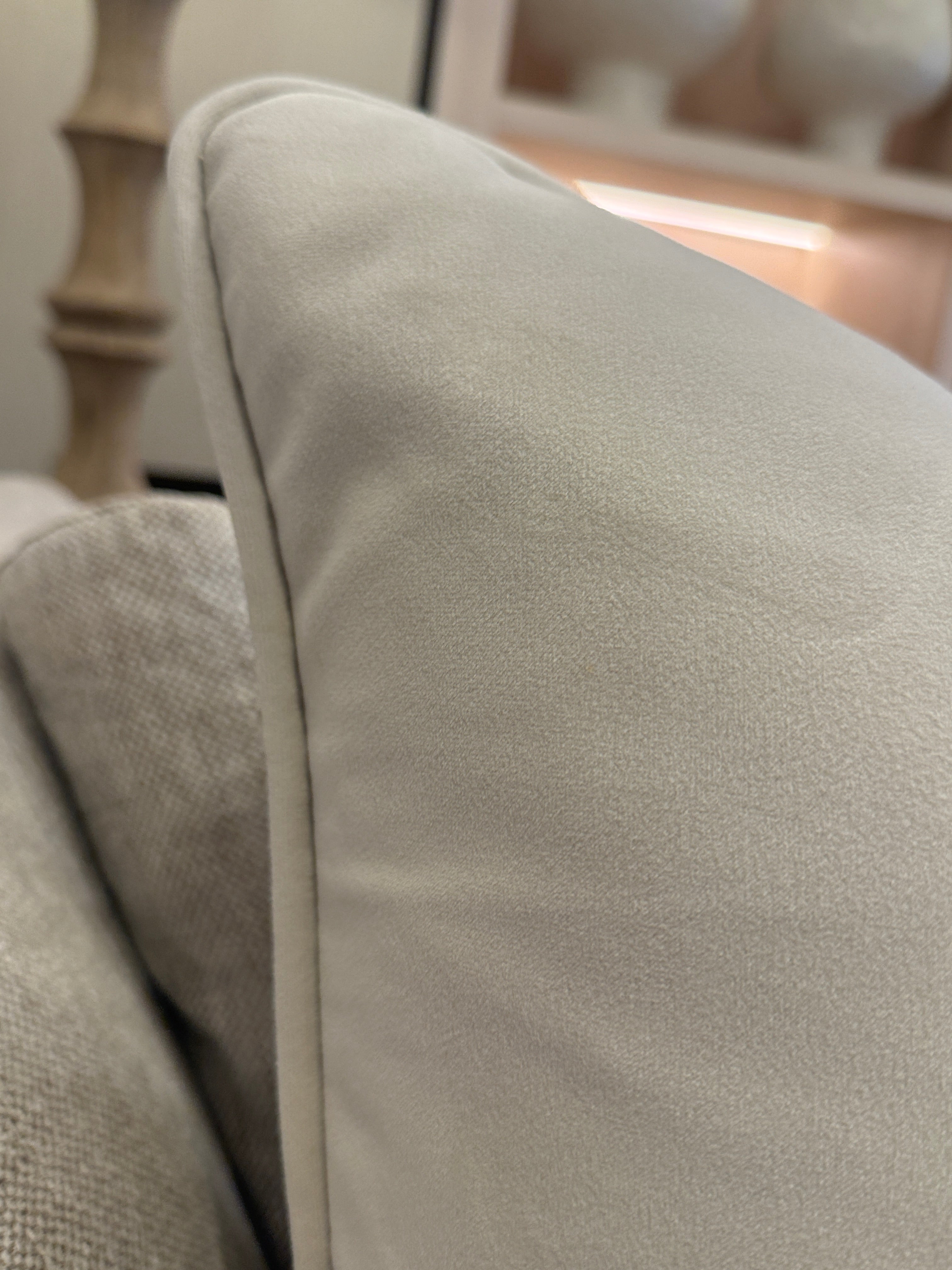 Plush Cushion - Bone  60cm