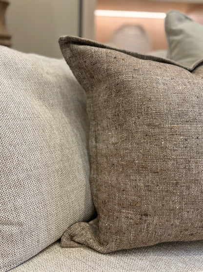 Natural Raw Silk Cushion