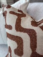 Moremi Tuscan Oxford Edge Bespoke Cushion - 22"
